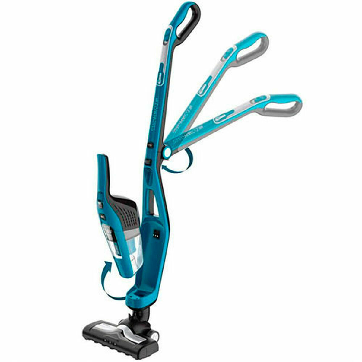 Aspirador Escoba Rowenta Dual Force 21,6V Acero - imagen principal