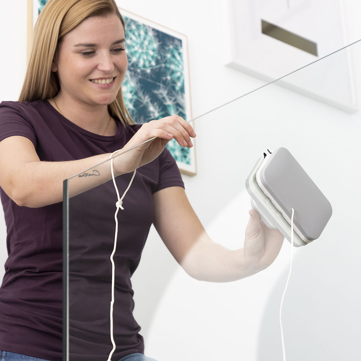 Aspirador Robot Limpiacristales Magnético - Vista 3