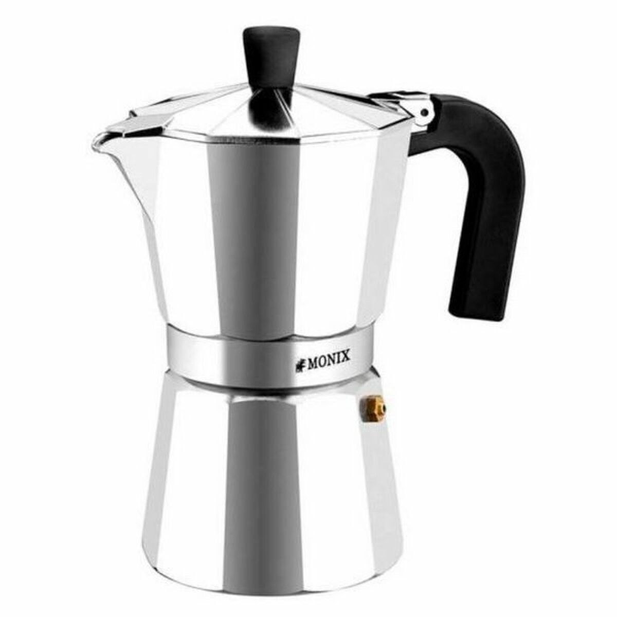 Cafetera Italiana Monix Braisogona_M620009 Acero Aluminio 9 Tazas - Vista 5