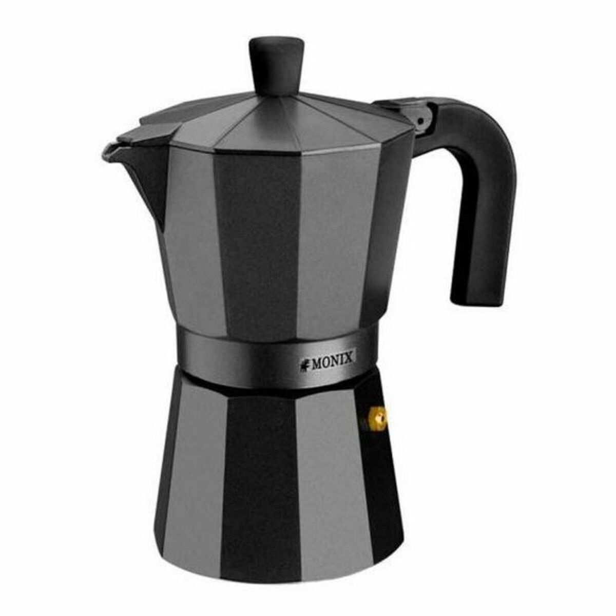 Cafetera Italiana Monix Braisogona_M640001 Negro Aluminio 1 Taza - Vista 1