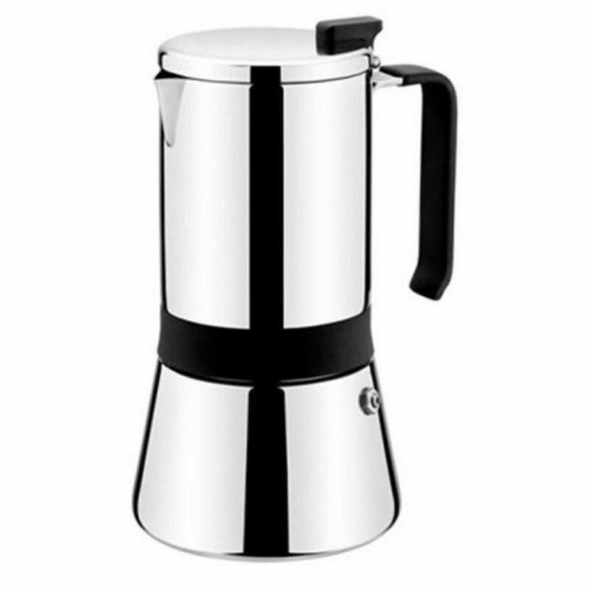Cafetera Italiana Monix M770010 Acero Inoxidable 10 Tazas Gris 500 ml 900 g - Vista 5