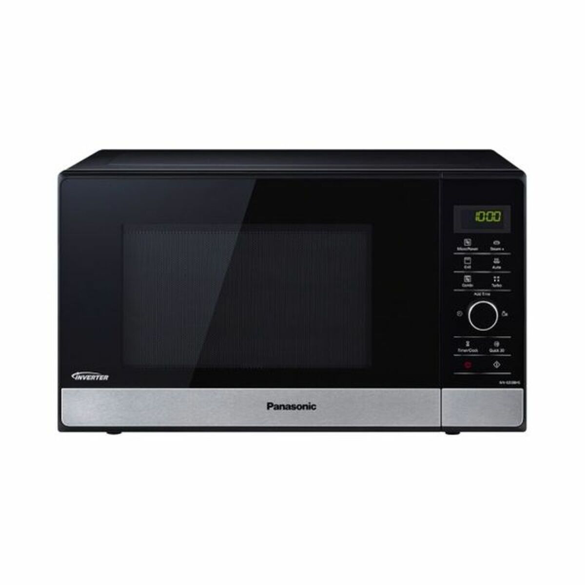 Microondas con Grill Panasonic NN-GD38HSSUG Negro 1000 W 23 L - Vista 4